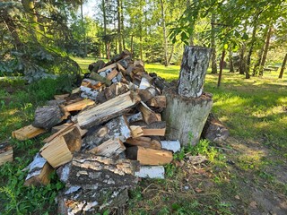 old log cabin