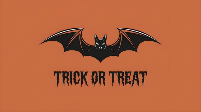 nietoperz, halloween, grafika, pomarańcz, jesień, grafika wektorowa, cukierek, psikus, horror, strach, upi&oacute;r