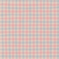 Pink Blue Beige Plaid Hand Drawn Background