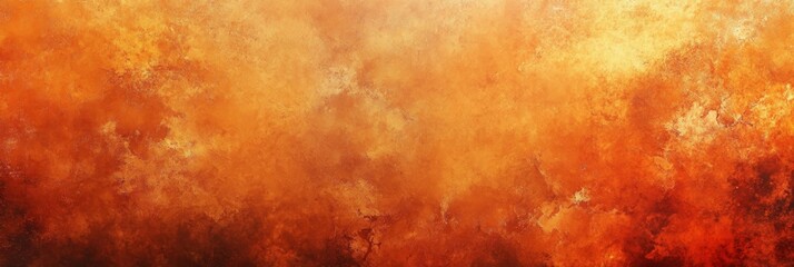 Golden and orange hues fill the sky as autumn foliage creates a stunning backdrop in a peaceful natural setting at sunset