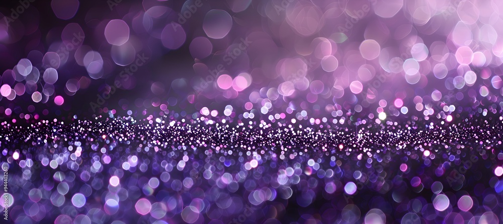 Poster light abstract glowing bokeh light. shining star, sun particles and sparks with lens flare effect on