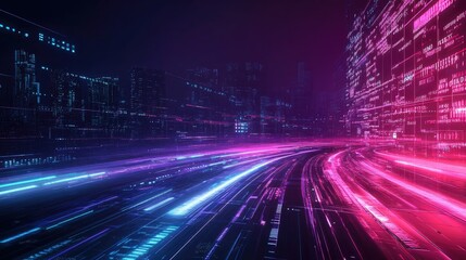 light streak futuristic technology backgrounds