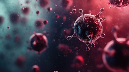 Macro photography of nanobots used in medical treatments, science and technology