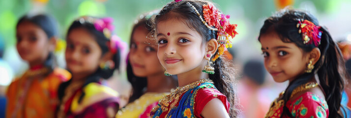 Divas Ball is a Children's Day in India. children in India. Indian children in traditional outfits