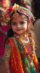 Divas Ball is a Children's Day in India. children in India. Indian children in traditional outfits