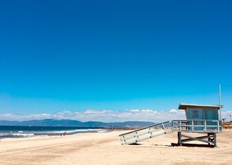 beach hut on the beach