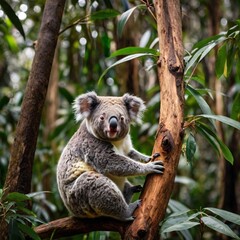 Cute Koala Bear Marsupial wildlife Animal 