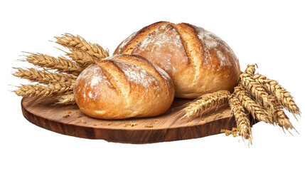 Fresh baked isolate on transparency background png