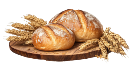 Fresh baked isolate on transparency background png