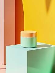 Eco-Friendly Biodegradable Packaging in High-Quality 3D Rendering, Canon EOS R5 Photography Style