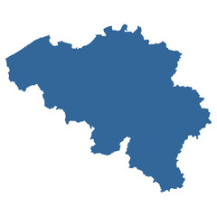 Vector outline map of Bosnia and Herzegovina