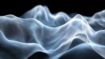 Obraz premium Abstract Digital Waveform