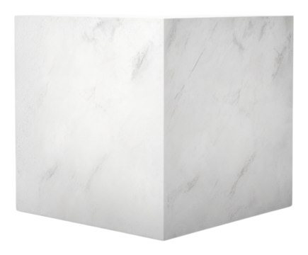 PNG White cube architecture simplicity rectangle.