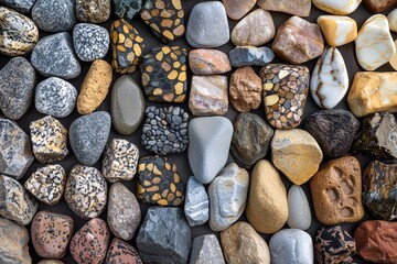 A variety of decorative stones perfect for wall finishing and creating interior accents.