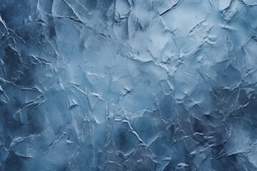 Fototapeta premium Processed collage of thick layer of cracked ice texture. Background for banner, backdrop or texture
