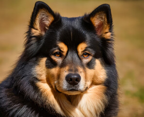 The Lapphund is a medium-sized, Nordic breed known for its thick, double coat that comes in various colors,originally bred for herding reindeer, they are intelligent, loyal, and hardworking dogs