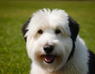 The Old English Sheepdog, often affectionately called the Bobtail, is a large, fluffy breed originally from England