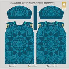 Men's Sublimation Sports Jersey Design for cycling, soccer, tennis, cricket, basketball, badminton, hockey, outing, gaming. Ready to Print Format.