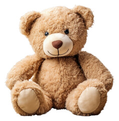 PNG Old teddy bear toy representation softness.