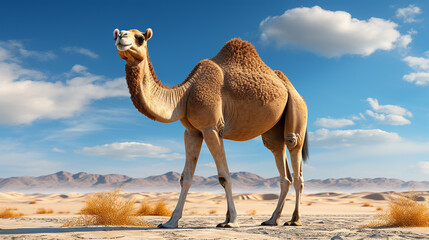 camel photo generative ai