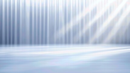 A serene blue background with soft light rays creating a tranquil and ethereal atmosphere, perfect for presentations or artworks.