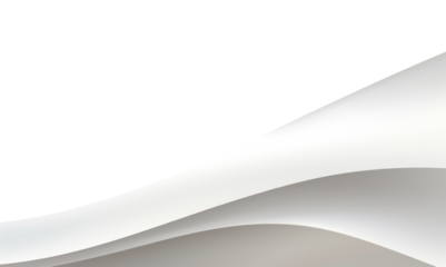 PNG Elegant white wave  border, transparent background