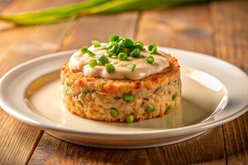 baked potato with cheese and herbs
