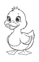 duckling coloring
