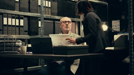 Federal investigators examining forensic evidence and autopsy reports to connect the dots and find...