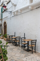 The Old town of Locorotondo, Apulia Region, Italy
