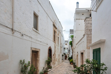 The Old town of Locorotondo, Apulia Region, Italy