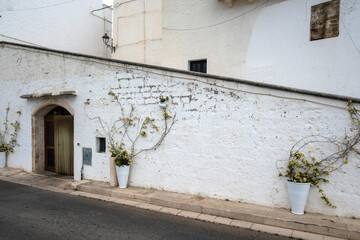 The Old town of Locorotondo, Apulia Region, Italy