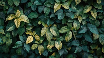Fototapeta premium Green Leaves Texture