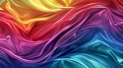 Obraz premium A colorful background with the colors of the rainbow