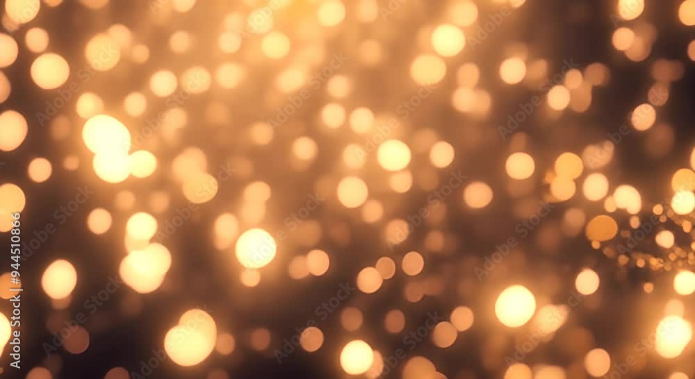Poster gold glitter background with sparkle shine light confetti abstract motion background shining gold pa