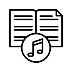 jazz music (outline) icons