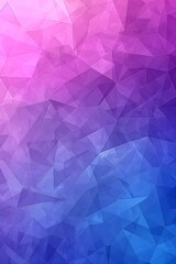 Obraz premium Green and Purple Gradient Backdrop with Abstract Geometric Shapes