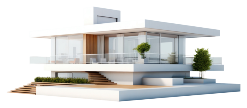 PNG Architecture building house villa.