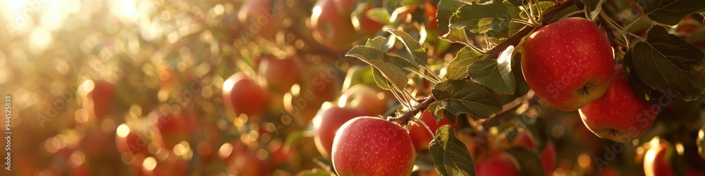 Sticker Fruit farm in agricultural industry