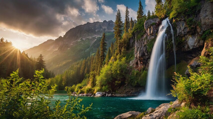 beautiful nature scenery background wallpaper