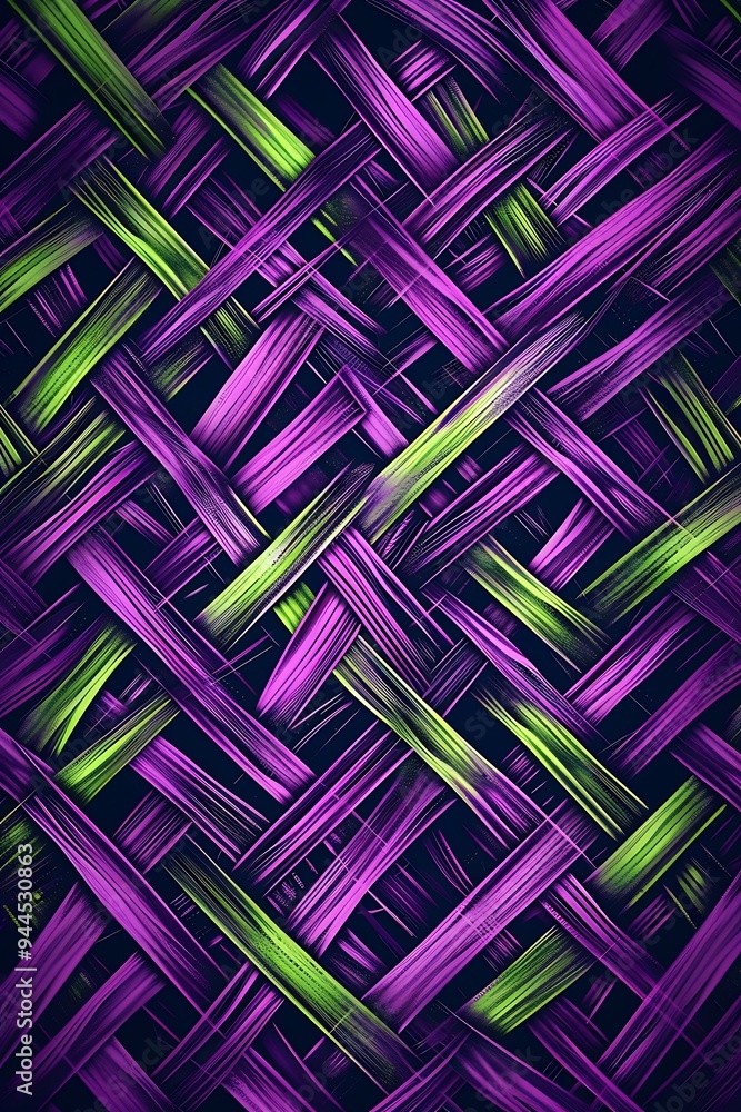 Aufkleber an abstract background with purple intersecting lines