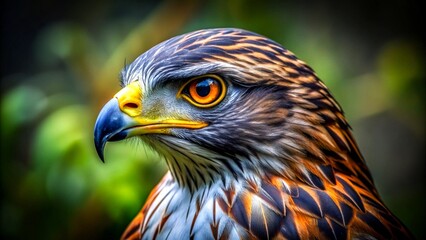 close up of a eagle