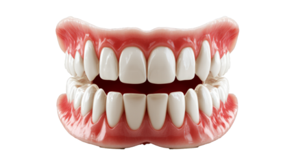 Teeth on transparency background PNG