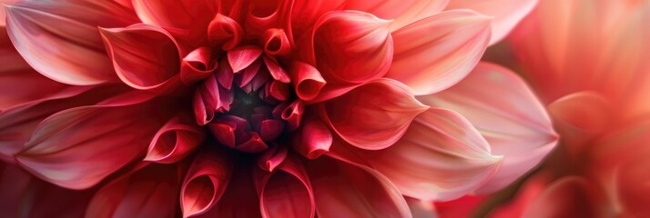 Beauty of Dahlia Flowers in the Garden - Almand's Joy Variety