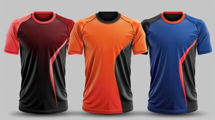 Volleyball jersey isolated on white background volleyball jersey or uniform mockup background genra