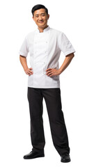 PNG A chef standing adult shoe.