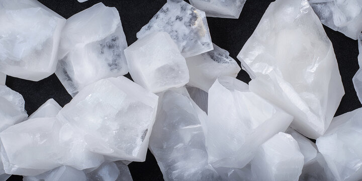 Barite crystal wide background