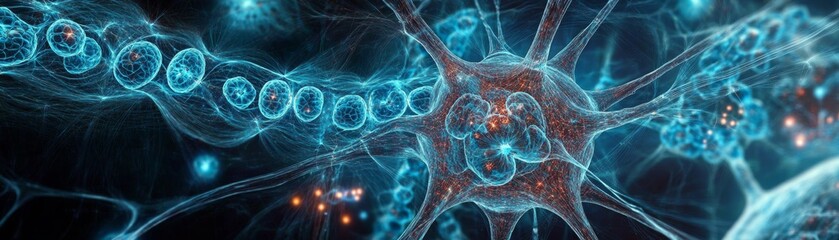 Biophysicist discussing biological system mechanics with intricate diagrams, scientific and informative