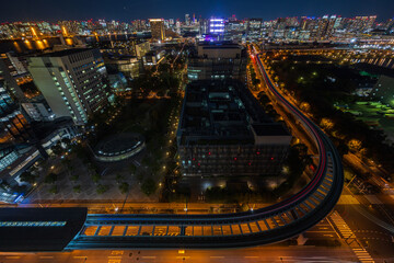 Obraz premium 東京夜景 湾岸エリア