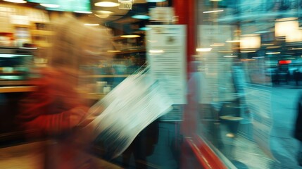 Abstract Cityscape Blur.